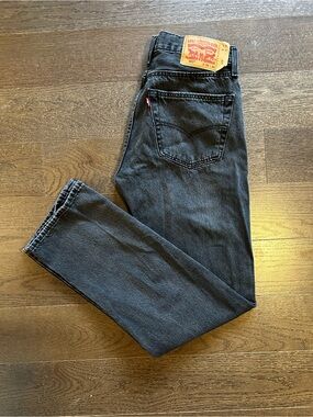 Levi's 501 Original Fit Faded Black W32 L34.